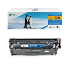 G&G HP Q2612A Negro Cartucho de Toner Generico - Reemplaza 12A