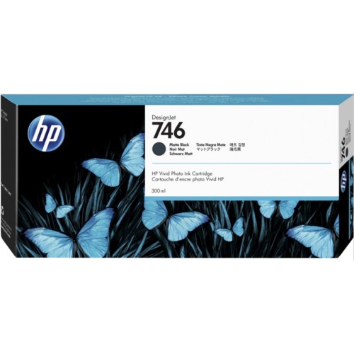 HP 746 Negro Mate Cartucho de Tinta Original - P2V83A