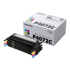 Samsung CLT-P4072C Pack de 4 Cartuchos de Toner Originales - SU382A