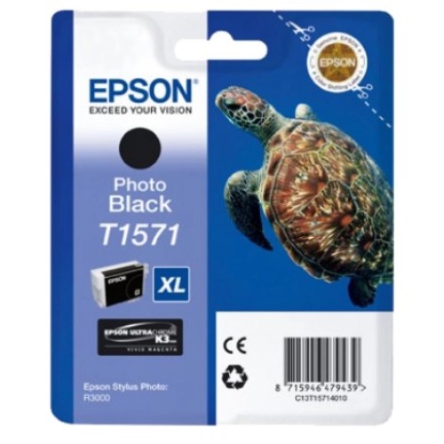 Epson T1571 Negro Photo Cartucho de Tinta Original - C13T15714010