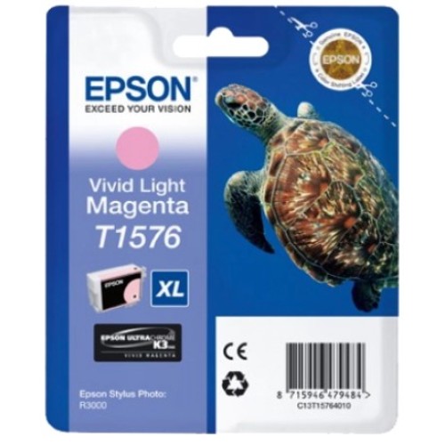 Epson T1576 Magenta Light Cartucho de Tinta Original - C13T15764010