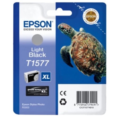 Epson T1577 Negro Light Cartucho de Tinta Original - C13T15774010