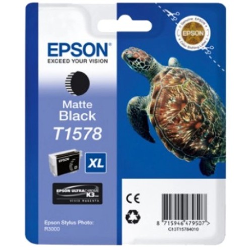 Epson T1578 Negro Mate Cartucho de Tinta Original - C13T15784010