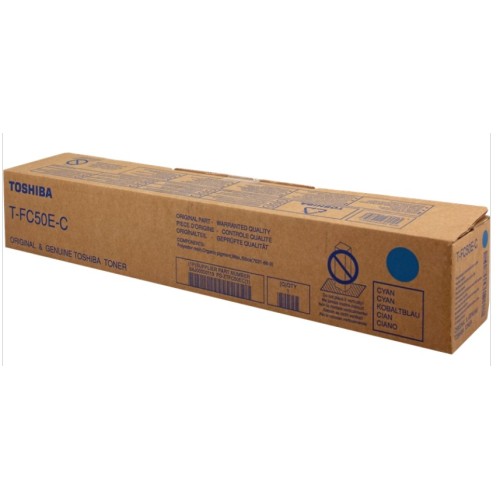 Toshiba T-FC50EC Cyan Cartucho de Toner Original - 6AJ00000113/6AJ00000301