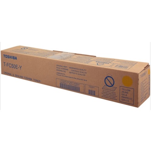 Toshiba T-FC50EY Amarillo Cartucho de Toner Original - 6AJ00000111/6AJ00000299