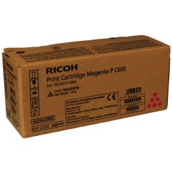 Ricoh PC600 Magenta Cartucho de Toner Original - 408316/P C600M