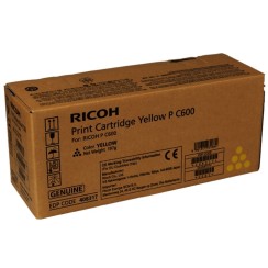 Ricoh PC600 Amarillo Cartucho de Toner Original - 408317/P C600Y