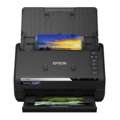 Epson Fastfoto FF680W Escaner WiFi - 600dpi - Alimentador Automatico