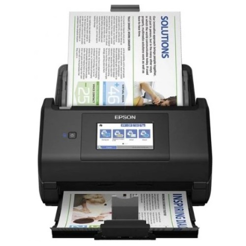 Epson WorkForce ES580W ADF Escaner Documental WiFi Duplex - 35ppm - 600dpi - Pantalla LCD - Alimentador Automatico