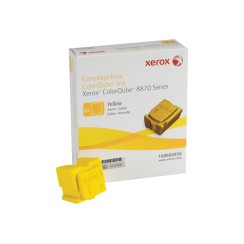 Xerox ColorQube 8870/8880 Amarillo Pack de 6 Cartuchos de Tinta Solida Originales - 108R00956