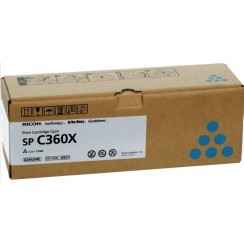 Ricoh Aficio SP-C361 Cyan Cartucho de Toner Original - 408251/SPC360X