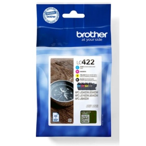 Brother LC426 Pack de 4 Cartuchos de Tinta Originales - LC426VAL