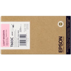 Epson T603C Magenta Light Cartucho de Tinta Original - C13T603C00