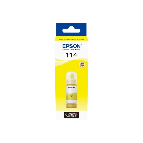 Epson 114 Amarillo Botella de Tinta Pigmentada Original - C13T07B440