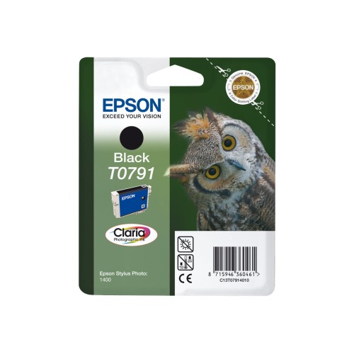 Epson T0791 Negro Cartucho de Tinta Original - C13T07914010