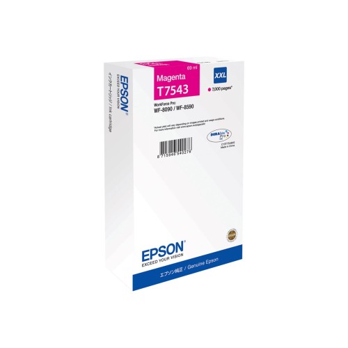 Epson T7543 Magenta Cartucho de Tinta Original - C13T754340