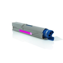 OKI C3520/C3530/MC350/MC360 Magenta Cartucho de Toner Generico - Reemplaza 43459370