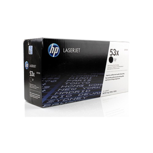 HP Q7553X Negro Cartucho de Toner Original - 53X