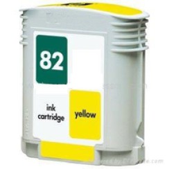 HP 82 Amarillo Cartucho de Tinta Generico - Reemplaza C4913A