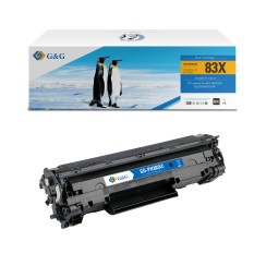 G&G HP CF283X Negro Cartucho de Toner Generico - Reemplaza 83X