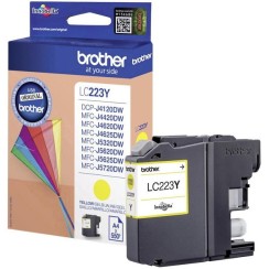 Brother LC223 Amarillo Cartucho de Tinta Original - LC223YBP