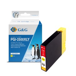 G&G Canon PGI2500XL Amarillo Cartucho de Tinta Generico - Reemplaza 9267B001