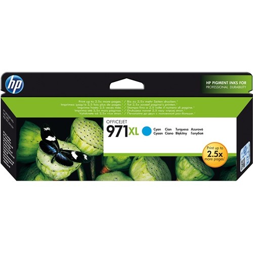 HP 971XL Cyan Cartucho de Tinta Original - CN626AE