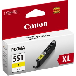 Canon CLI551XL Amarillo Cartucho de Tinta Original - 6446B001