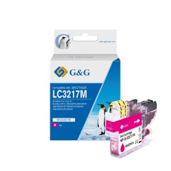 G&G Brother LC3217 Magenta Cartucho de Tinta Generico - Reemplaza LC3217M