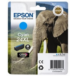 Epson T2432 (24XL) Cyan Cartucho de Tinta Original - C13T24324012