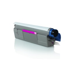 OKI C712 Magenta Cartucho de Toner Generico - Reemplaza 46507614