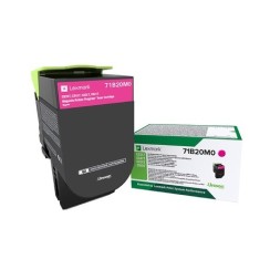 Lexmark CS317/CS417/CS517/CX317/CX417/CX517 Magenta Cartucho de Toner Original - 71B20M0