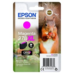 Epson 378XL Magenta Cartucho de Tinta Original - C13T37934010