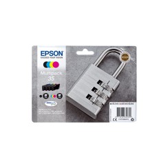 Epson T3586 (35) Pack de 4 Cartuchos de Tinta Originales - C13T35864010