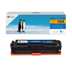 G&G HP CB541A/CE321A/CF211A Cyan Cartucho de Toner Generico - Reemplaza 125A/128A/131A