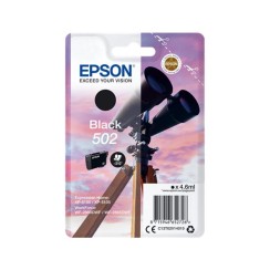 Epson 502 Negro Cartucho de Tinta Original - C13T02V14010