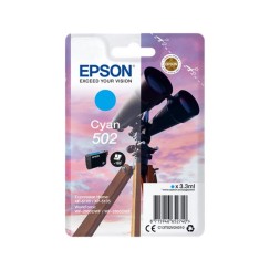 Epson 502 Cyan Cartucho de Tinta Original - C13T02V24010