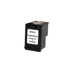 HP 302XL Negro Cartucho de Tinta Remanufacturado - Muestra Nivel de Tinta - Reemplaza F6U68AE/F6U66AE