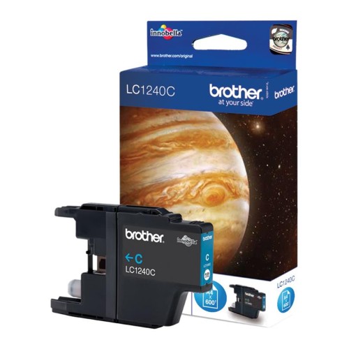 Brother LC1240 Cyan Cartucho de Tinta Original - LC1240CBP