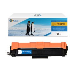 G&G Brother TN247/TN243 Negro Cartucho de Toner Generico - Reemplaza TN247BK/TN243BK